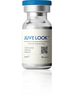 Juve Look PLA HA hybrid filler for 345 plastic surgery where natural