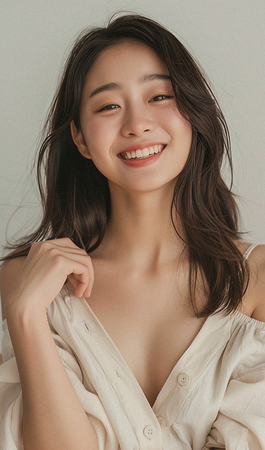 Smiling Asian woman, 345 Plastic Surgery where natural results. Natural beauty.